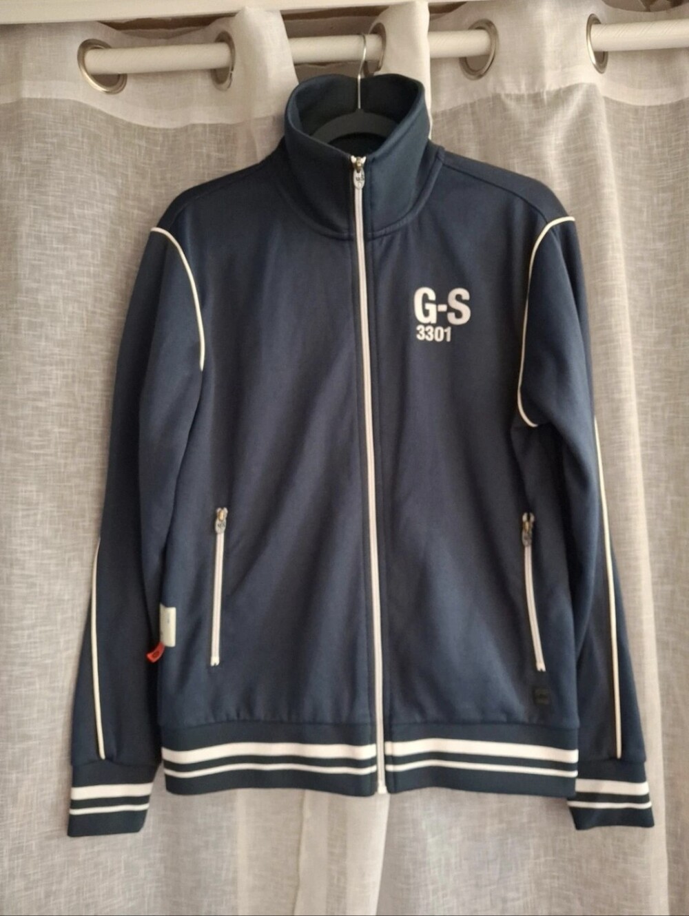 G-Star RAW 3301 Japanese Avant Garde track jacket Mens Size Medium